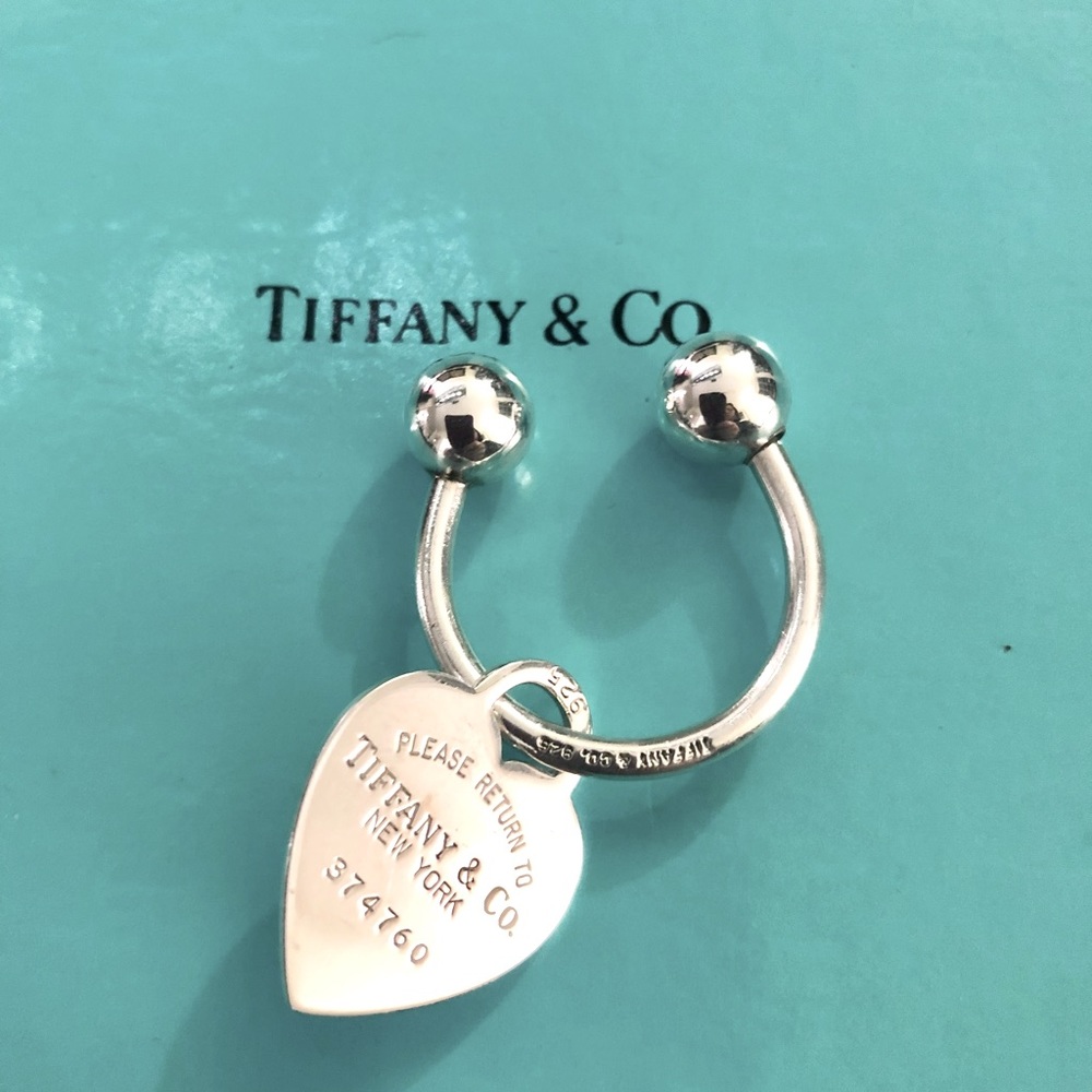 Tiffany & Co. Heart Tag Key Ring